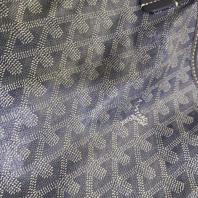 Goyard Saint Louis Tote GM Large Grey Goyardine Canvas