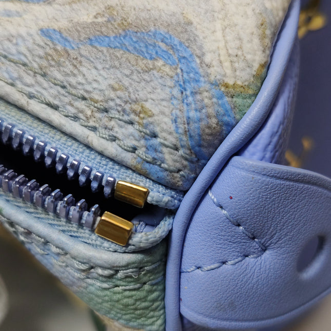 Louis Vuitton x Jeff Koons Speedy 30 Van Gogh Top Handle Bag