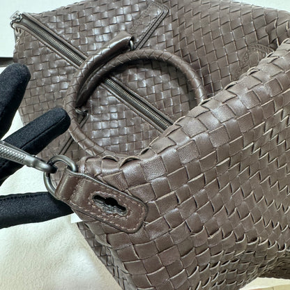 Sold Bottega Veneta Maxi Convertible Tote Bag Hobo Milk Chocolate Brown Leather Two-way Carry 50cm