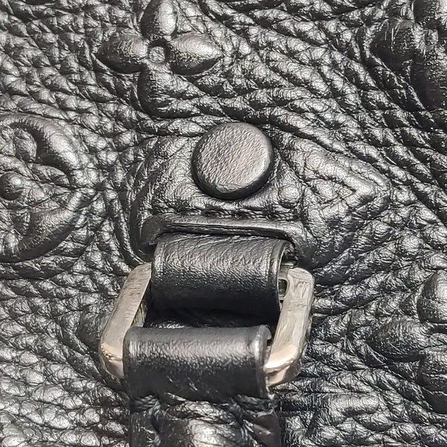 Louis Vuitton Neo Papillon Revelation GM Black Leather Shoulder Bag