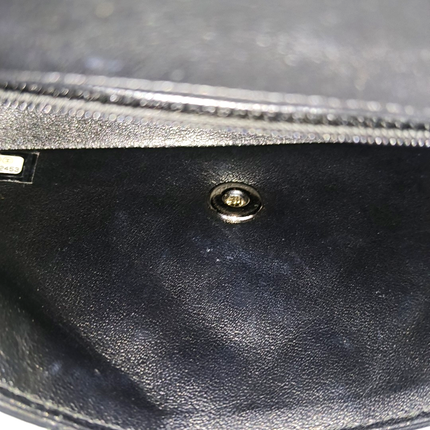 Chanel Classic Flap Rectangular Mini Midnight Navy Black Lambskin