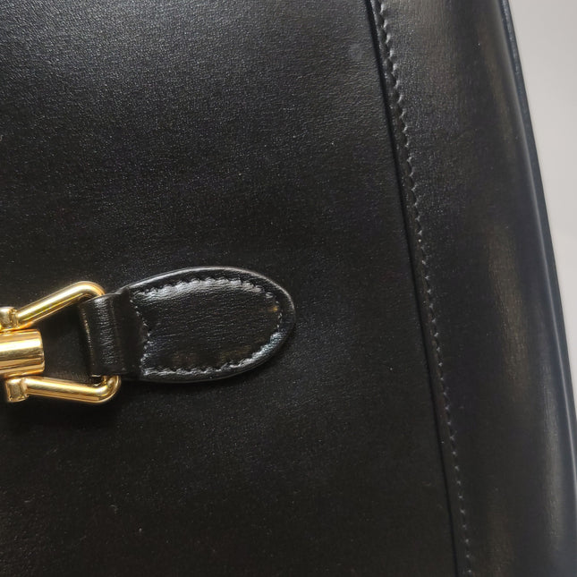 Gucci Jackie 1961 Medium Black Leather Bag No Strap