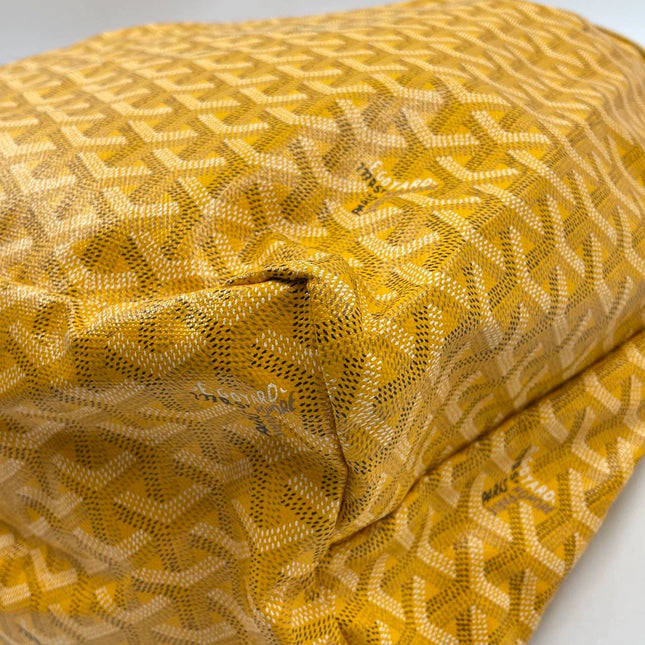 Sold Goyard Saint Louis Tote 2014 PM Medium Yellow