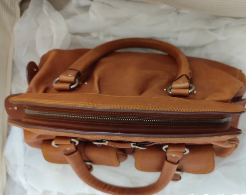 Dior Vintage My Dior Pockets Bag Tan Brown