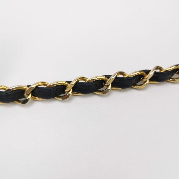 Sold Chanel Classic Flap Mini Vintage 1989-1991 Black Lambskin Leather with 24k Gold Hardware