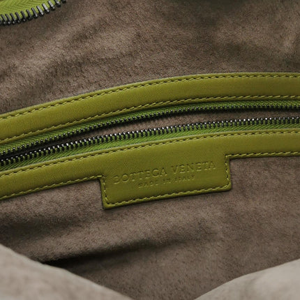 Bottega Veneta Veneta Hobo Avocado Green 47cm Lambskin Leather