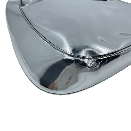 Sold Prada Cleo Silver leather shoulder bag
