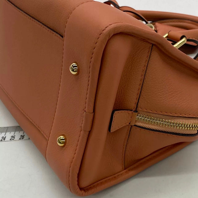 Loewe Amazona 28 in Orange Leather Goat Special Edition