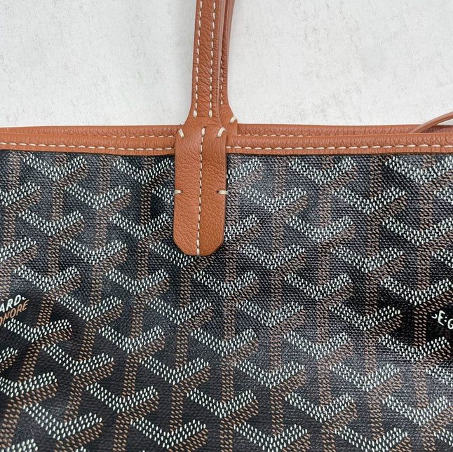 Sold Goyard Saint Louis GM Tote Large Brown