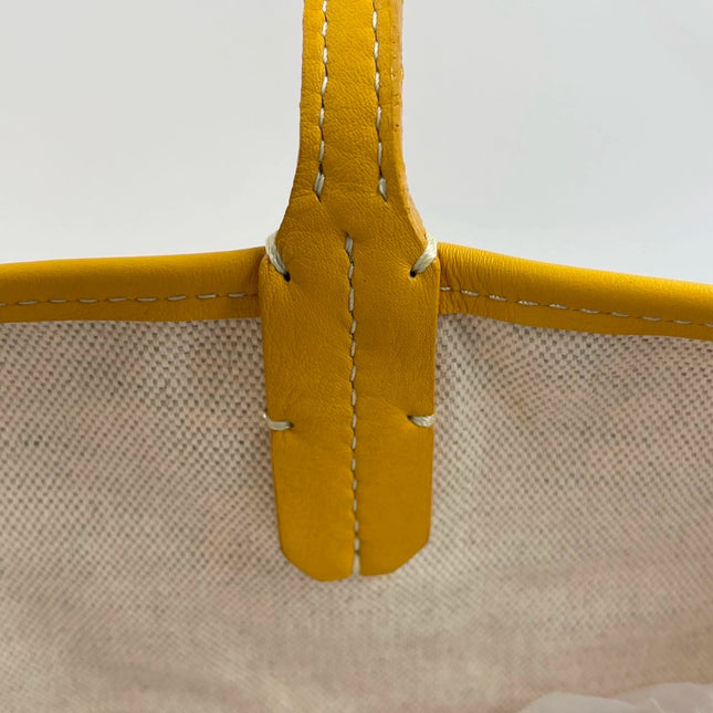 Sold Goyard Saint Louis Tote 2014 PM Medium Yellow