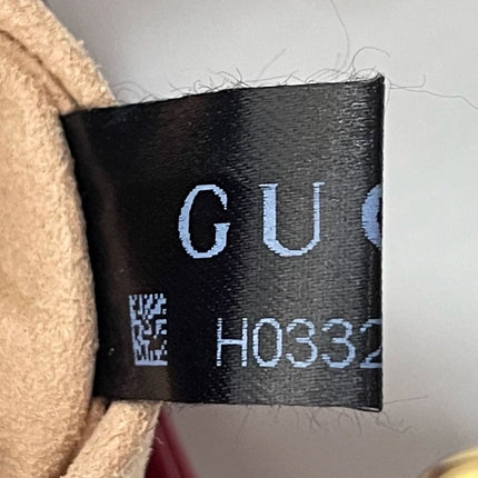 Sold Gucci Jackie 1961 Mini Burgundy Leather Bag with Adjustable Strap