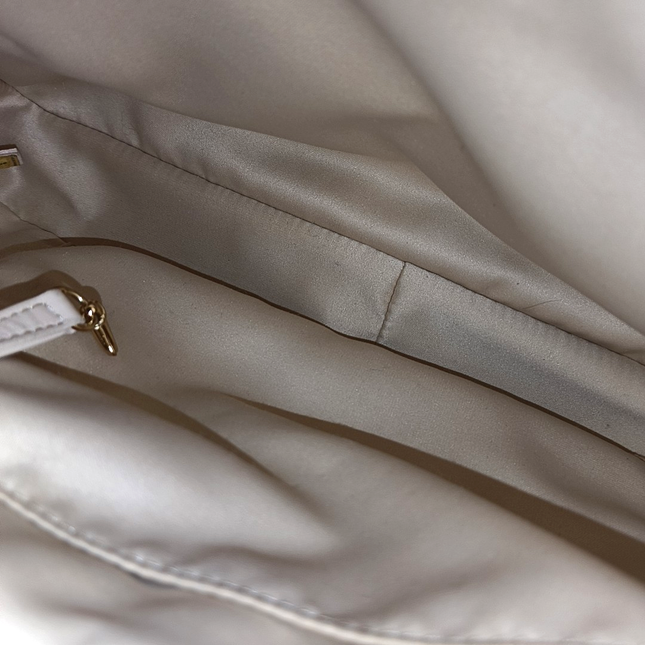 Chanel GST Grand Shopping Tote Beige Caviar Leather PM Gold Hardware