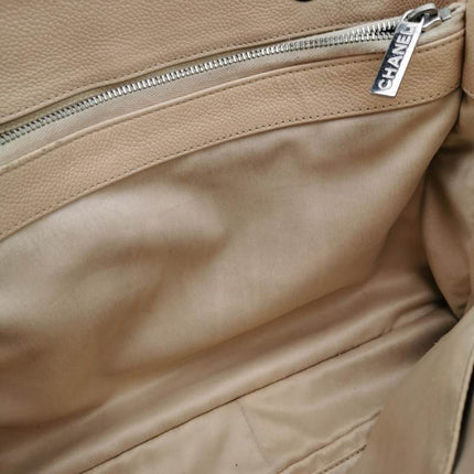 Sold Chanel GST Grand Shopping Tote 2013 Beige Caviar Leather PM