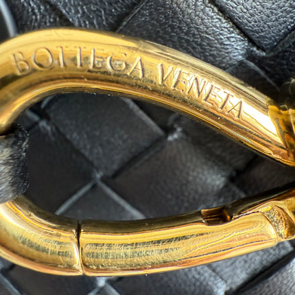 Bottega Veneta Small Andiamo Black Intrecciato Handbag 2023