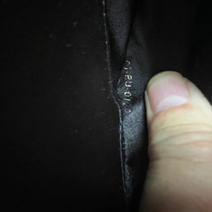 Dior Saddle Mini Silk Handbag Black with crystals