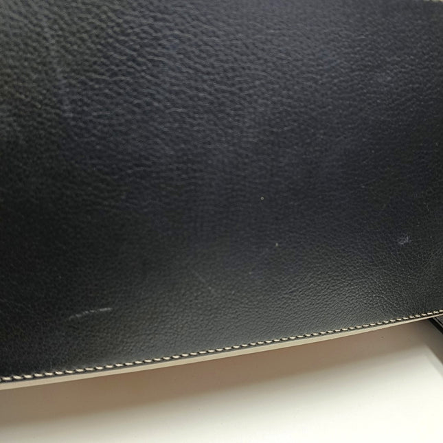 Loewe Puzzle Medium Tricolor Black Yellow Calfskin leather bag