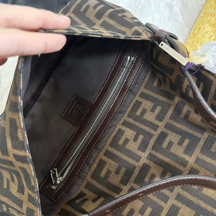 Fendi Baguette Classic Zucca Print Fendi Monogram