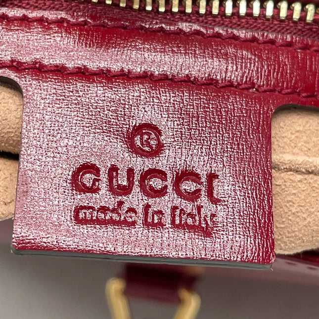 Gucci Jackie 1961 Red Leather Bag Small Shoulder Bag NEVER WORN