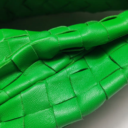 Bottega Veneta Teen Jodie Leather Parakeet Green 36cm