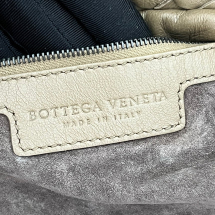 Bottega Veneta Veneta Hobo Maxi Dark Beige Leather 52cm