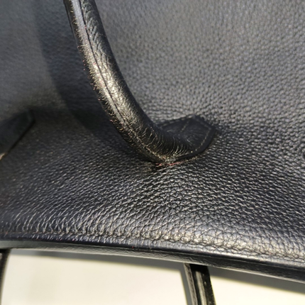 Hermes Birkin 35 Recolored Black Togo Calfskin Leather Gold-tone Hardware 2010