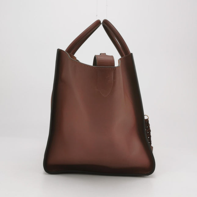 Celine Phantom Mini Burgundy Leather 30cm