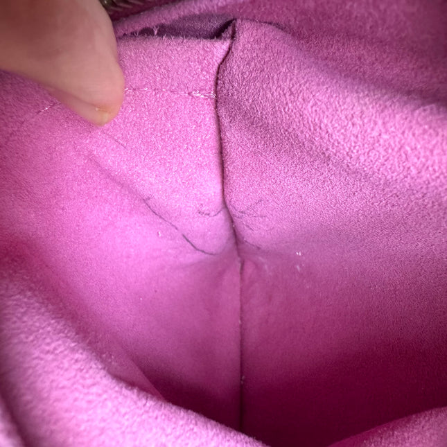 Louis Vuitton Denim Neo Speedy Boston Bag Pink