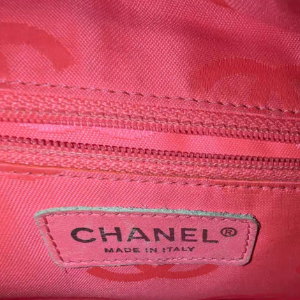 Chanel Cambon Multi-pocket Ligne Reporter Bag Medium Black Calfskin Leather