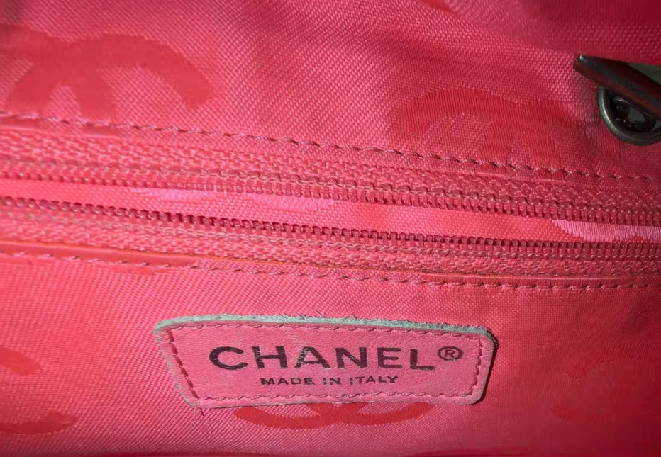 Chanel Cambon Multi-pocket Ligne Reporter Bag Medium Black Calfskin Leather