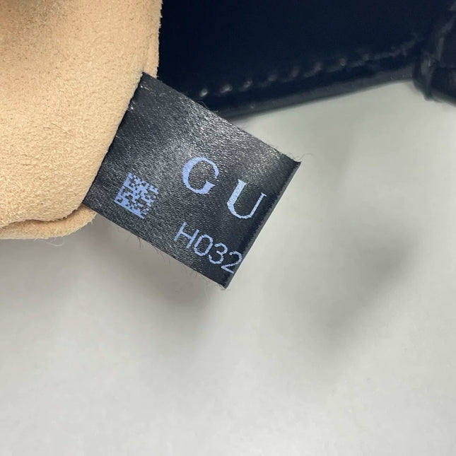 Gucci Jackie 1961 Black Leather Bag Small No Strap