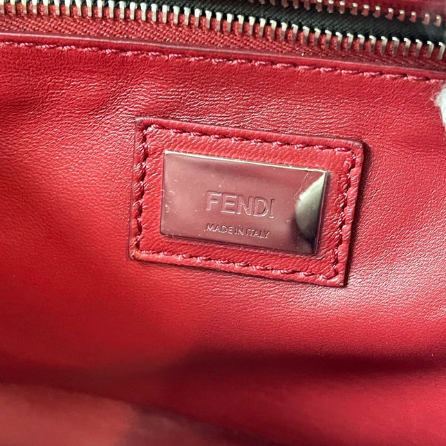 Sold Fendi Peekaboo Red Leather