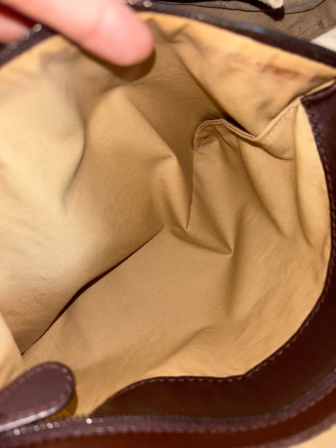 Bottega Veneta Belly Hobo Intreccio Leather Dark Chocolate Brown Large 55cm