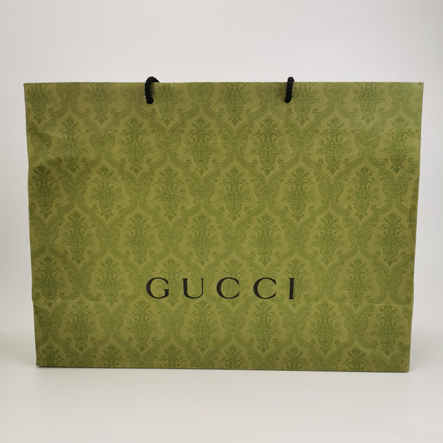 Gucci Bamboo 1947 Top Handle Bag Small White Box Leather Canvas Strap