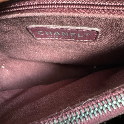 Chanel Coco Handle Medium Black Caviar Leather Silver Hardware, 2016