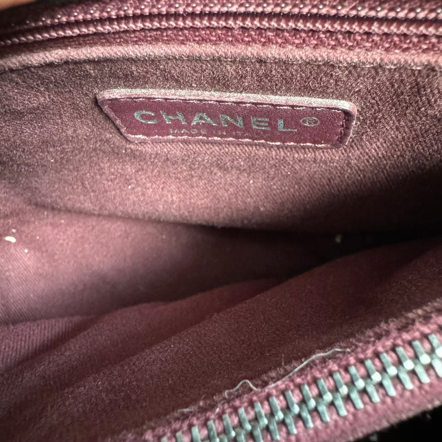 Chanel Coco Handle Medium Black Caviar Leather Silver Hardware, 2016