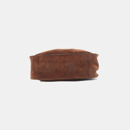 Chanel Tote Mini Brown Suede 1996-1997