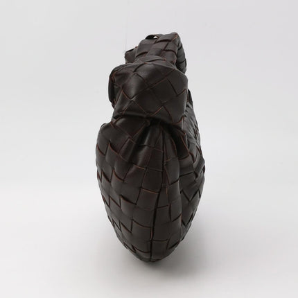 Bottega Veneta Jodie Mini Dark Burgundy Wine Leather