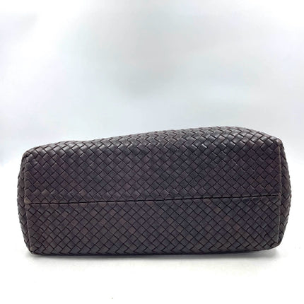 Sold Bottega Veneta Cabat Large Intreccio Leather Tote Bag Dark Chocolate Brown with Pouch 40cm