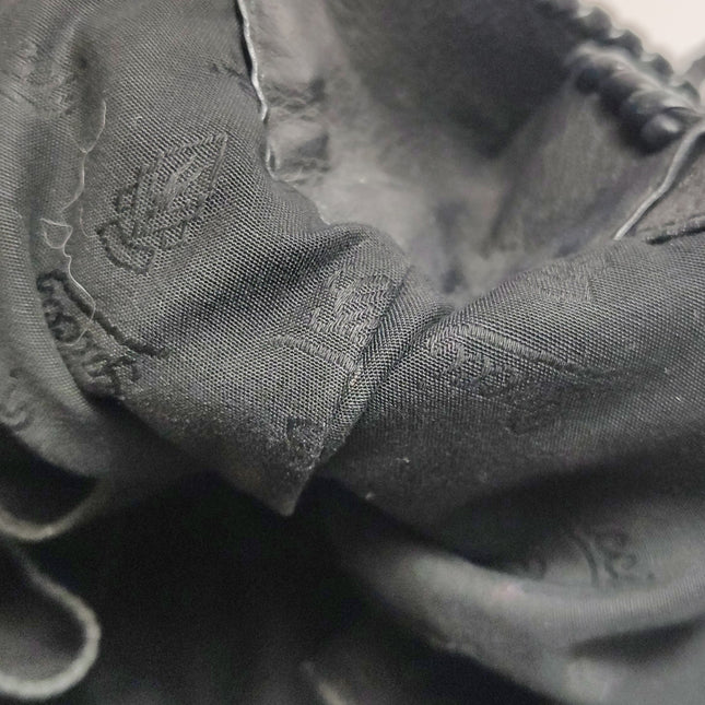 Gucci Jackie Soft Large Black Leather Shoulder Bag With Strap