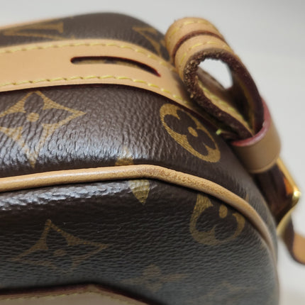 Louis Vuitton Boîte Chapeau Souple Leather MM Crossbody Bag