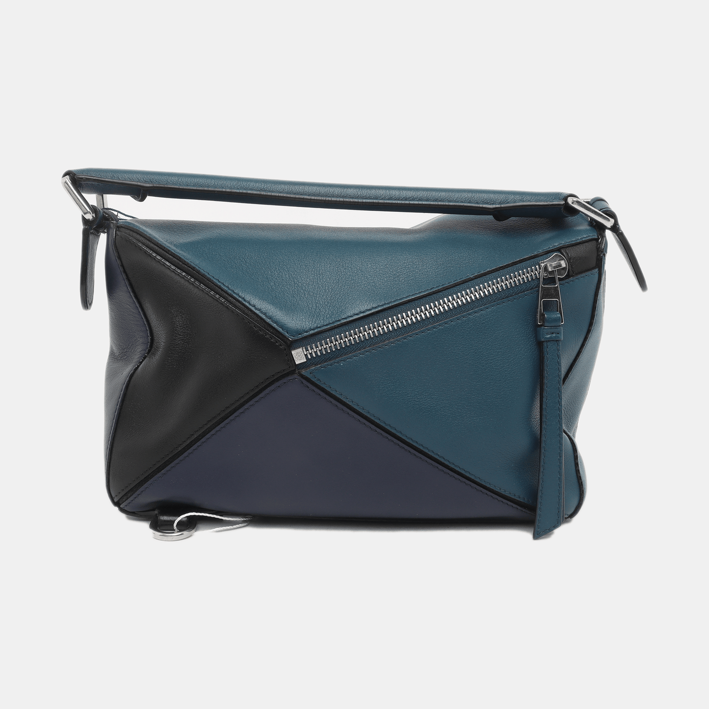 Loewe Puzzle Small Multicolor Navy Calfskin leather bag