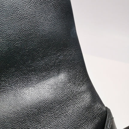 Chanel Coco Handle Medium Black Caviar Leather Silver Hardware, 2016