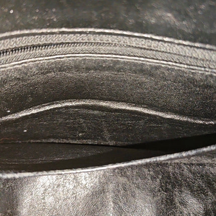 Chanel Classic Flap Medium Happy Stitch Cuir de veau vieilli noir Finitions dorées, 2015-2016