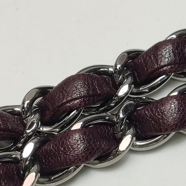 Chanel Timeless Classic Flap Medium Purple Lambskin Leather Silver Hardware 2011-2012