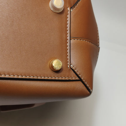 Bottega Veneta Arco Tote Bag Medium Tan Brown Leather 33