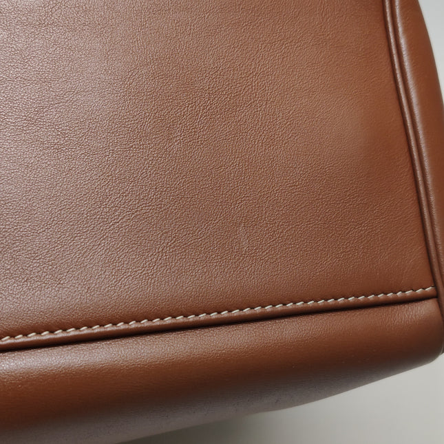 Celine Soft 16 Bag Caramel Natural Tan Smooth Calfskin Leather