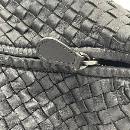 Bottega Veneta Veneta Hobo Maxi Black Leather 52-54cm