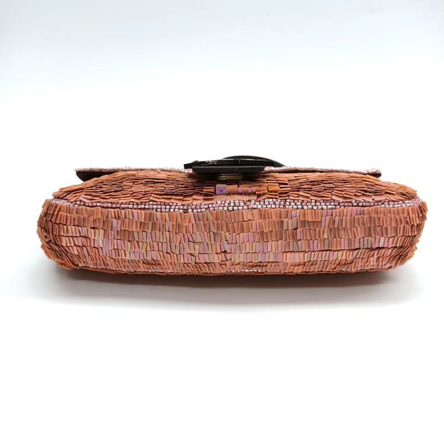 Sold Fendi Baguette Pink Sequins