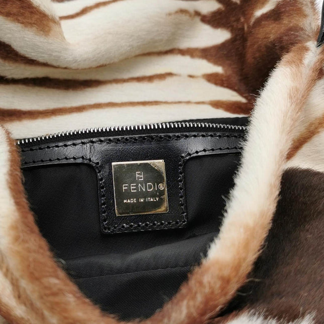 Sold Fendi Baguette Pony-hair Style Calfskin Leather in Horse Print