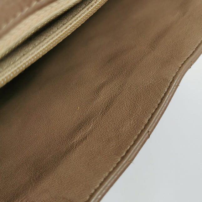 Chanel Classic Flap Jumbo 2009 Coffee Brown Caviar Leather Single Flap Silver Hardware